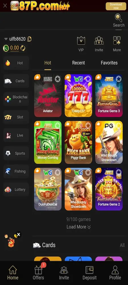 87P Game