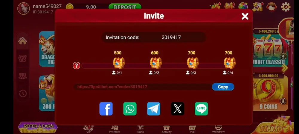 Lucky 866 Game download APK
